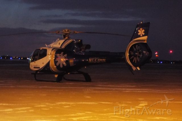 Eurocopter EC-130 (N133HN) - Taken on December 27, 2017.br /HealthNet 3 after a patient transfer to UPMC Presbyterian in Pittsburgh.
