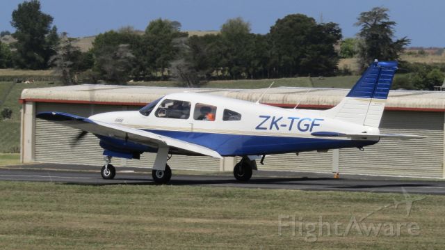 Piper Turbo Arrow 3 (ZK-TGF) - Turbo Arrow III departing on a long distance day trip down south.