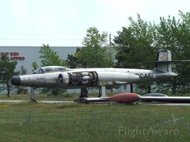 RCAF8148 — - storing outside for future display