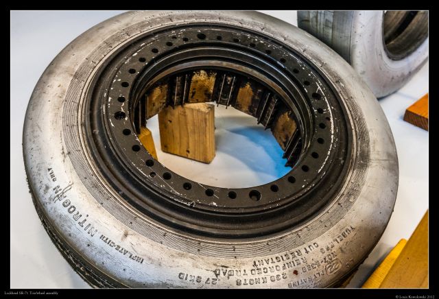 Lockheed Blackbird — - Lockeed SR-71 Tire