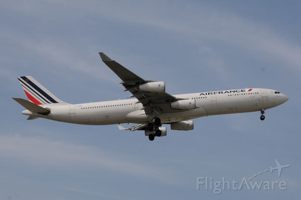 Airbus A340-300 (F-GNII) - 10-C Arrival