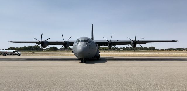 Lockheed C-130 Hercules — - Out of Abilene.
