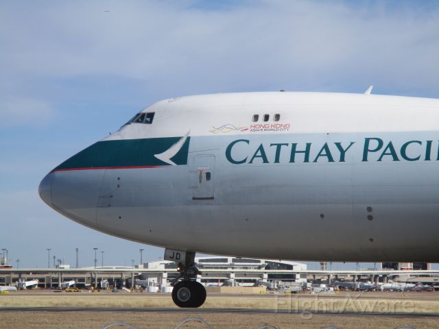BOEING 747-8 (B-LJM) - Cathay Pacific Cargo flight 90 arriving from Los Angeles, CA