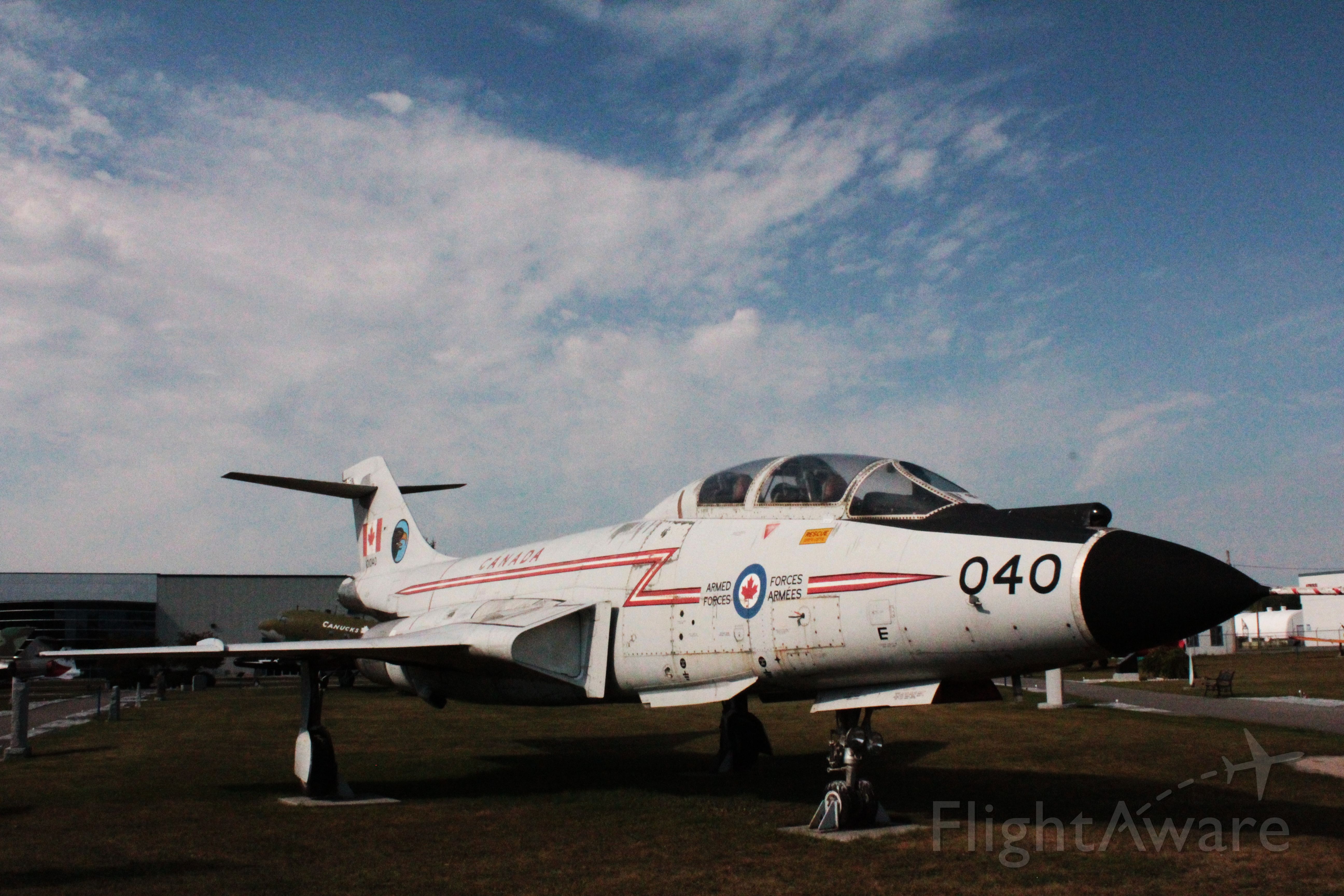 10-1040 — - National Air Force Museum of Canada. Served 409 Nighthawk Squadron Comox, BC 1971-1984