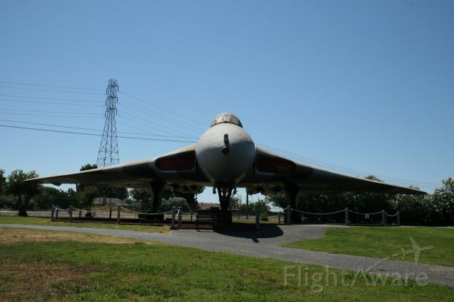 XM605 — - Vulcan Bomber on display at Castle AFB, Atwater, CA.