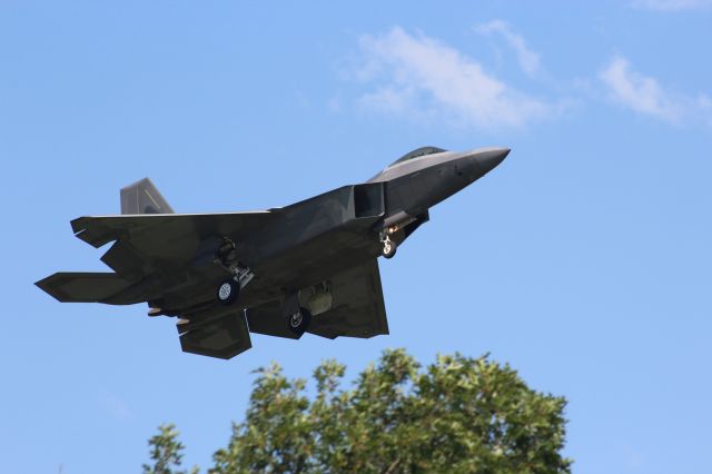 Lockheed F-22 Raptor — - First Fighter Wing F-22 Langley AFB VA participating in Volk Field's major Air-to-Air Combat Exercise - Operation Northern Lightning 2