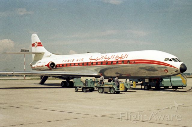 SUD-EST SE-210 Caravelle (TS-IKM) - 1967 at Düsseldorf (EDDL)
