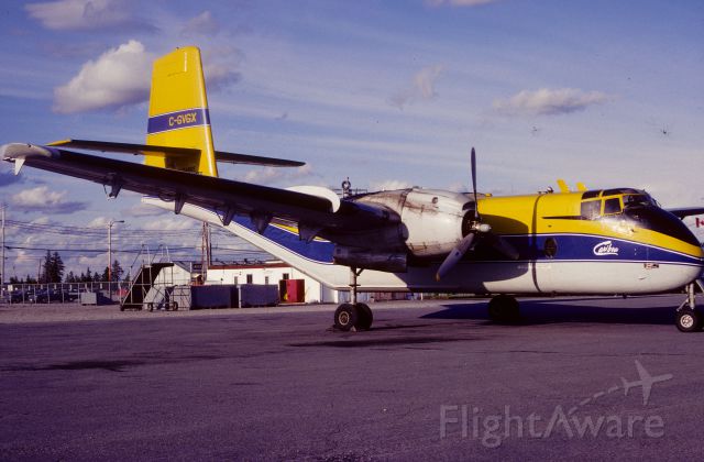 De Havilland Canada DHC-4 Caribou (C-GVGX) - 1981