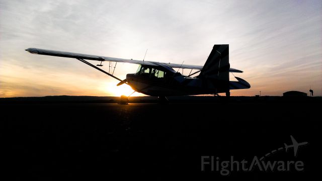 CHAMPION Decathlon (N717AC) - Taken after my first Aerobatic/Spin ride on a perfect nightbr /Nothing like seeing the sunset upside down!
