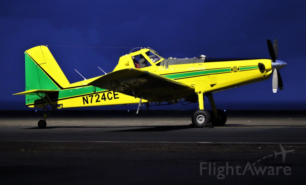 AIR TRACTOR AT-503 (N724CE) - Santa Maria Island International Airport - LPAZ. February 22, 2022.