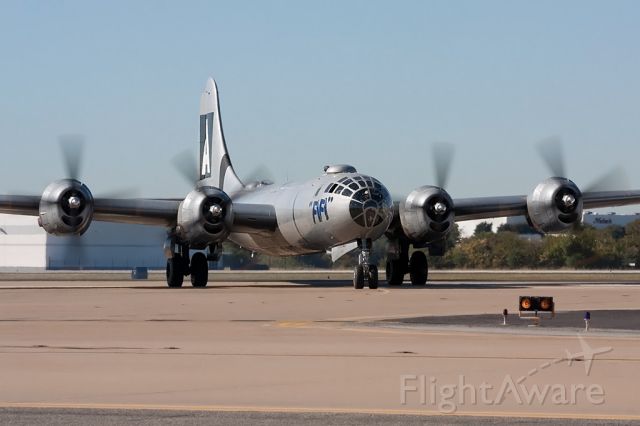 Boeing B-29 Superfortress (N529B) - FIFI arrives to the Fort Worth Alliance Airshow
