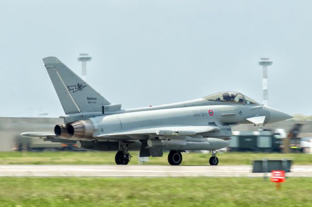 EUROFIGHTER Typhoon (IAF3651) - Nato Tiger Meet 2018. Krzesiny Airbase 18.05.2018.