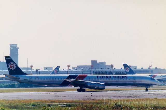 N4865T — - This is the picture taken before about 30 years, <br>but a photo date isnt recording a photo date then, <br>and is unclear.<br>FT Douglas DC-8-73CF<br>N4865T  46073/485