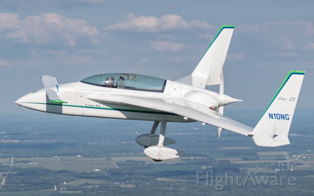 RUTAN Long-EZ (N10NG) - One of the coolest formation flights I've ever experienced...