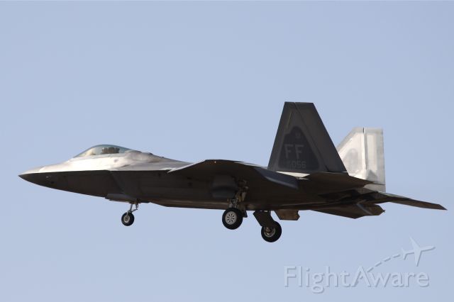 Lockheed F-22 Raptor — - F22 doing flybys at Palmdale Plant 42