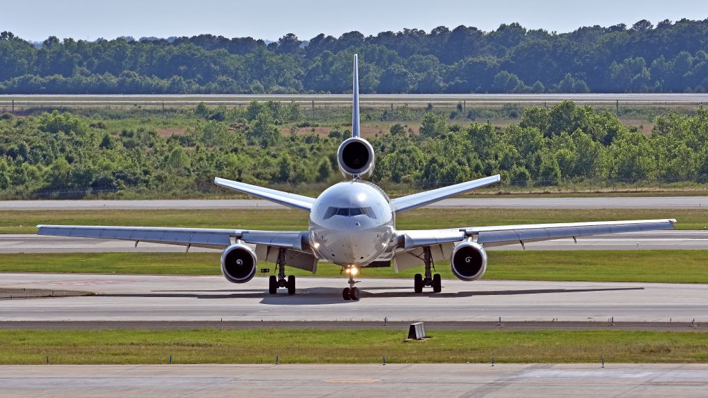 McDonnell Douglas DC-10 (N363FE) - FedEx McDonnell Douglas DC-10 (N363FE) arrives at KCLT Rwy 36C on 06/01/2019 at 5:49 pm