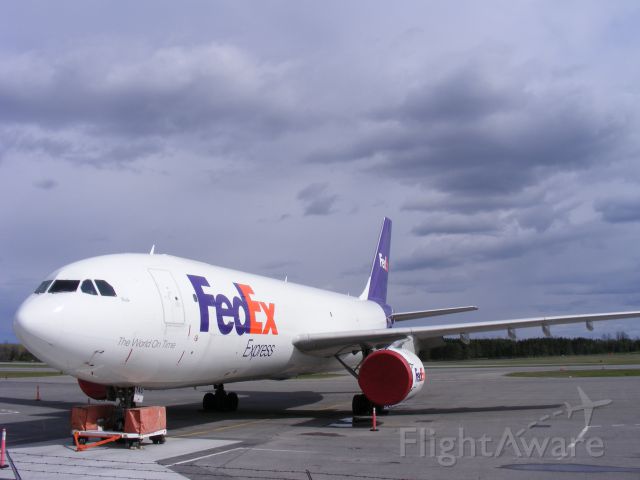 Airbus A310 (N745FO) - fed ex