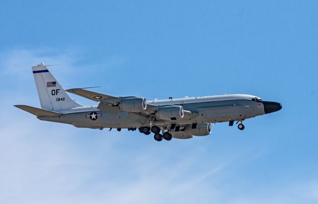 AFR640482 — - RC-135 64-0482 on arriving at Nellis AFB, NV.