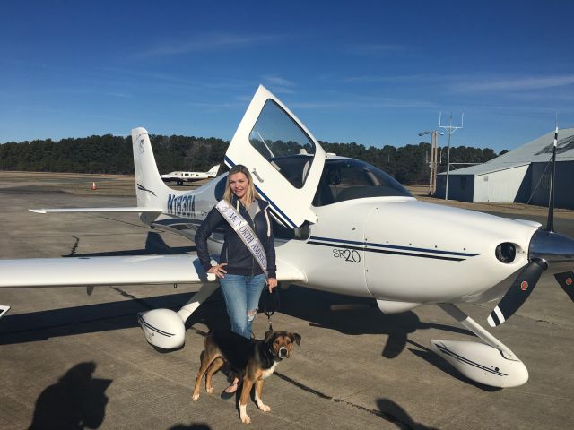 Diamond DA-20 (N183DA) - Transporting rescue dogs for Pilots N Paws With Sherryl Pascal-Schmidt 