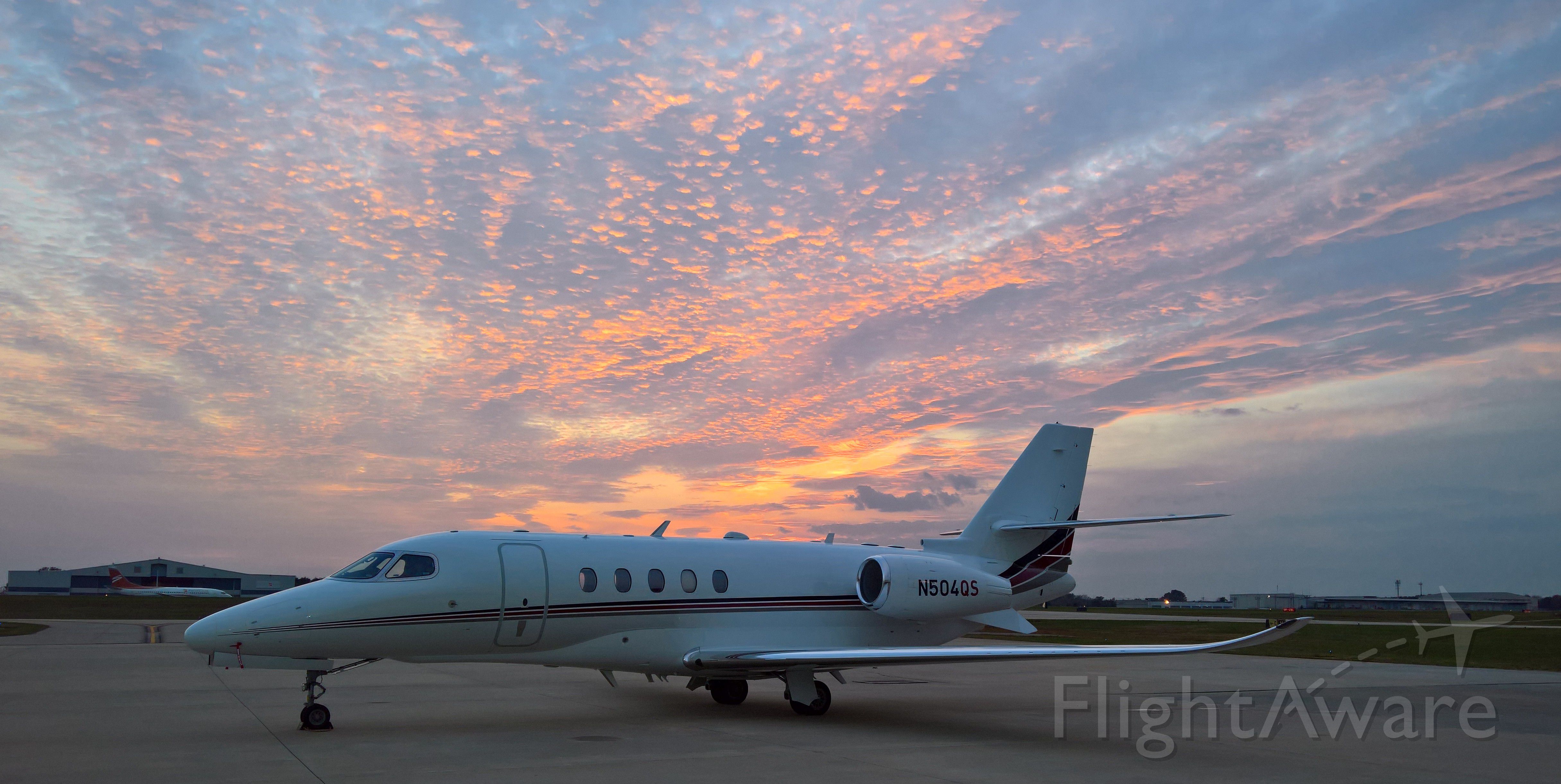 Cessna Citation Sovereign (N504QS) - Done for the day