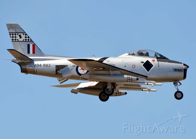 North American F-86 Sabre (VH-IPN) - EX RAAF A94-983
