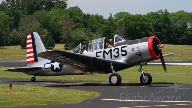 N79VV — - Consolidated Vultee BT-13A "Grace" taxis for takeoff at M54
