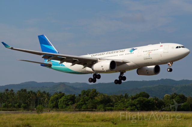 Airbus A330-200 (PK-GPO) - BTJ Airport Aceh