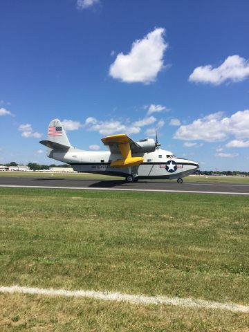 Grumman HU-16 Albatross (N7025N) - My wife goes to Oshkosh 2016 without me and sends this to me to rub it in...