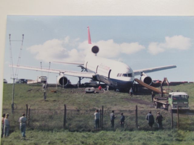 PILATUS BRITTEN-NORMAN Trislander (G-BBAI) - end of runway leeds end 1986