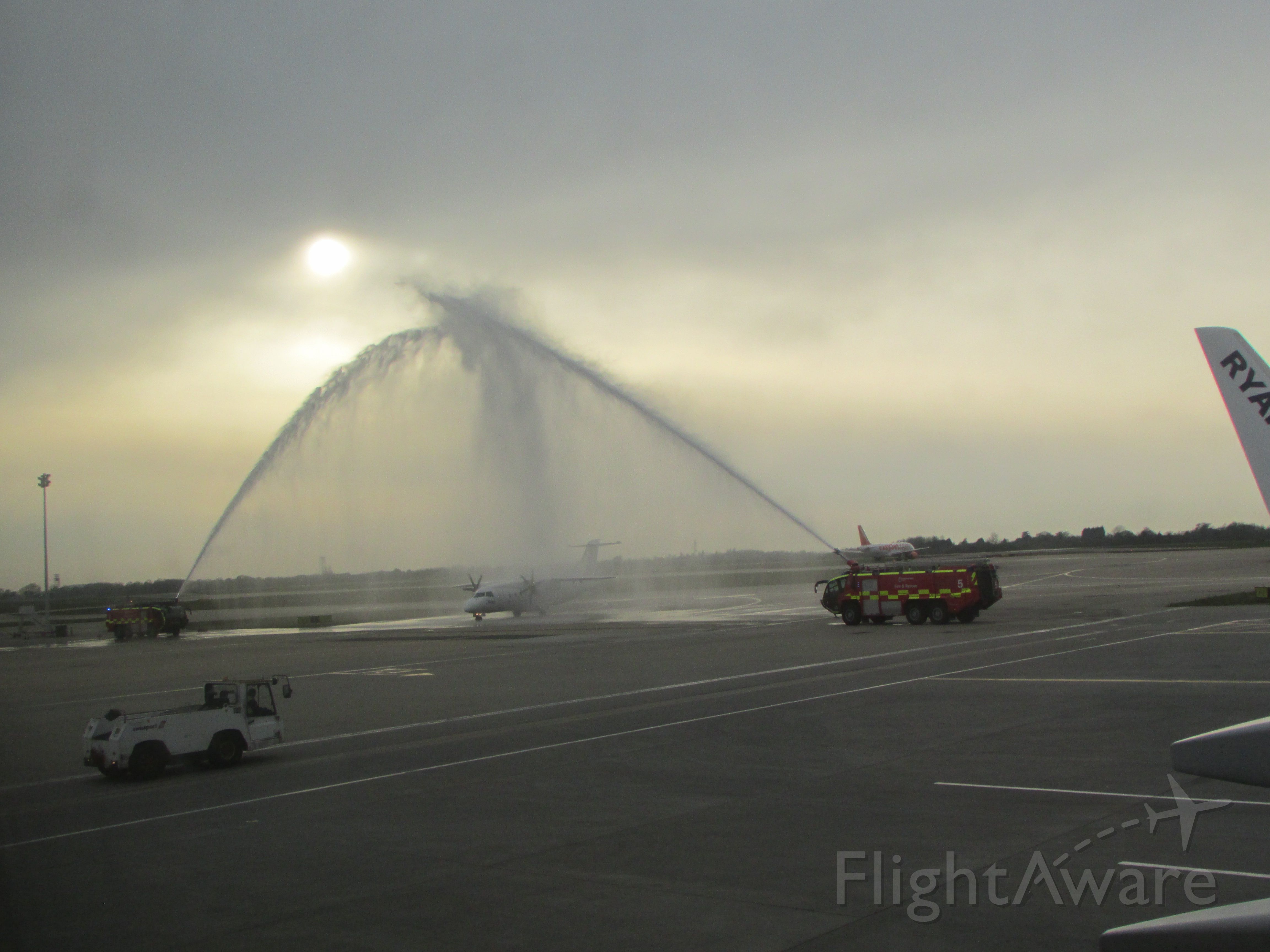 — — - Water Cannon Salute