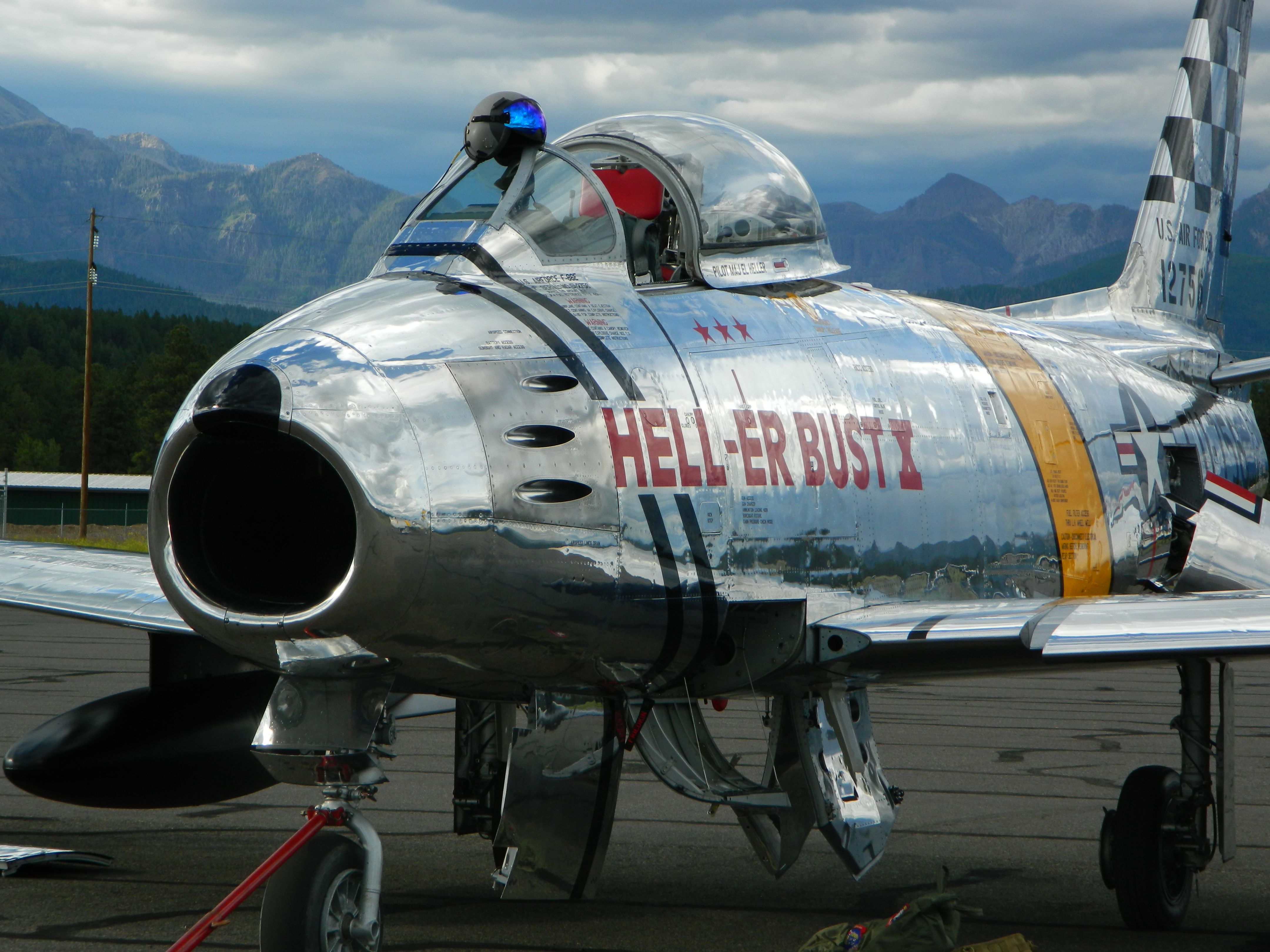 North American F-86 Sabre (N12756) - Cool...huh?