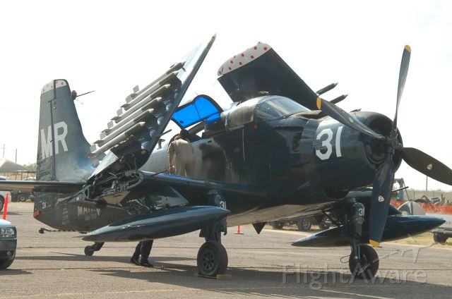 — — - USMC Skyraider