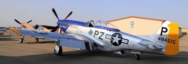 North American P-51 Mustang (N55JL) - Warbird Roundup 2018 at Warhawk Air Museum, Nampa, ID, 25 Aug 18