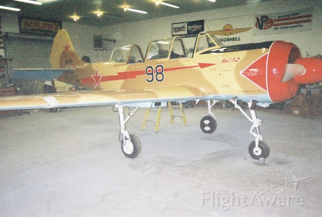 YAKOVLEV Yak-52 (N713YK) - 1990 yk52