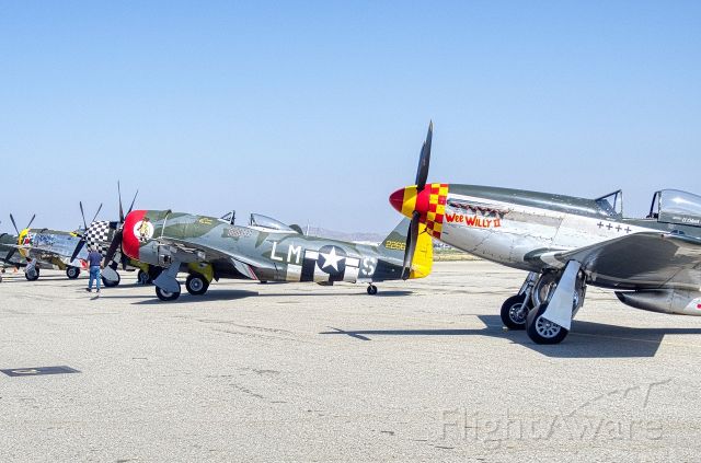 N47DA — - N47DA, P-47D from the Erickson Aircraft Collection Madras OR. at the May 2019 Planes of Fame Airshow