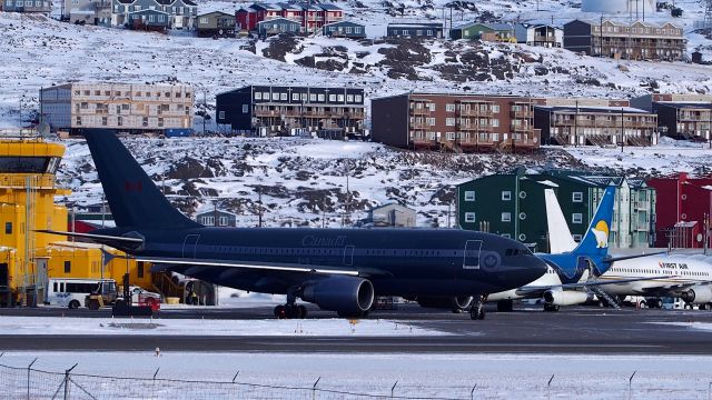 Airbus A310 (N15002) - N15002 - an Airbus 310 converted to a CC-150 Polaris. At the Iqaluit airport.