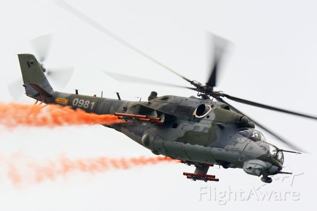 MIL Mi-25 (0981) - Airpower19, Mil Mi-24V Hind E