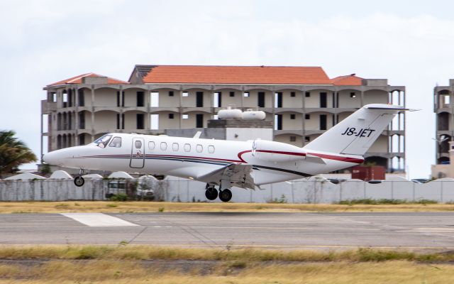 Cessna Citation CJ3 (J8-JET) - On arrival into PJIAE, St. Maarten (2/17/2021)