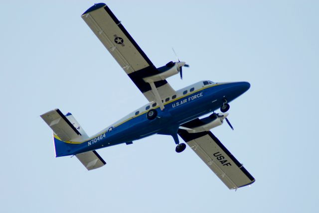 De Havilland Canada Twin Otter (N70464) - Flying over the United States Air Force Academy for Family Weekend 2009