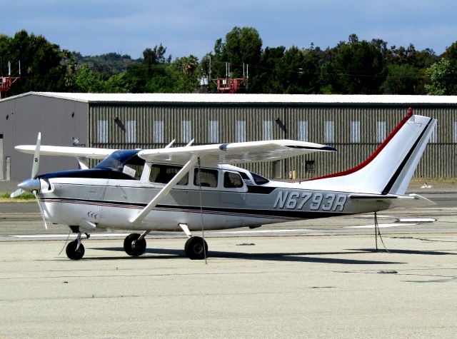 Cessna T210 Turbo Centurion (N6793R) - On the ramp
