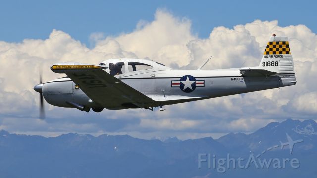 North American Navion (N4888K) - Formation Practice with Cascade Warbirds.  Photo by Dan Shoemaker