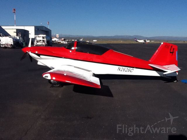 Vans RV-4 (N2626C) - Restored and on the move.
