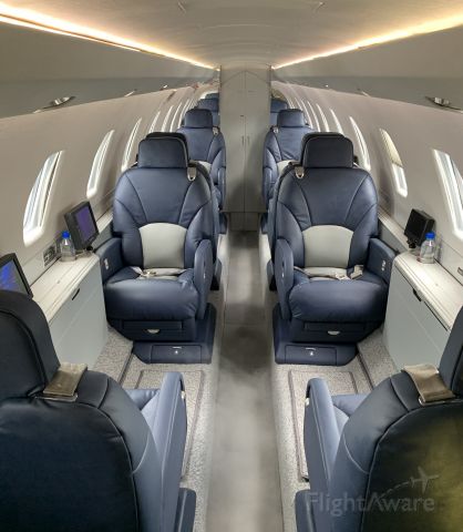 Cessna Citation X (N51GB) - N51GB interior