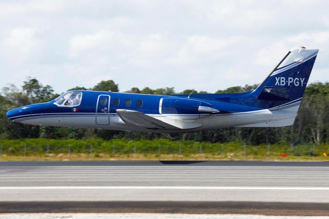 Cessna 500 Citation 1 (XB-PGY) - great TO!! Mar2020
