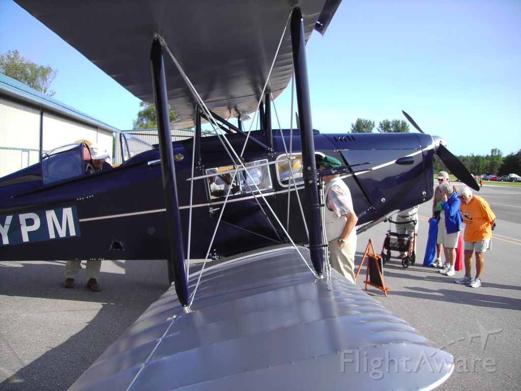 De Havilland Fox Moth (C-FYPM) - At annual fly in Edanvale Aerodrome, Stayner Ontario Canada