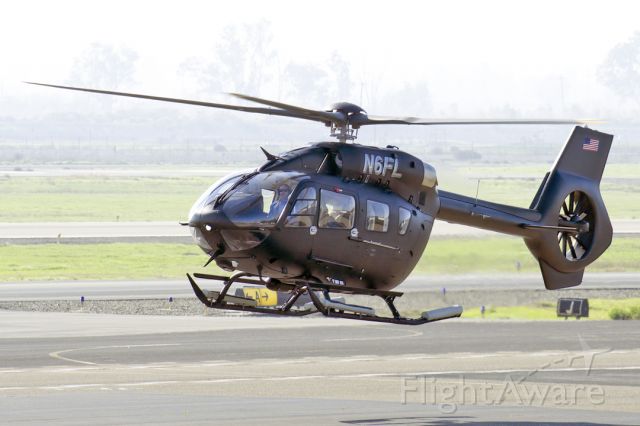 KAWASAKI EC-145 (N6FL) - Airbus Helicopters Deutschland MBB-BK 117 D-2 at Livermore Municipal Airport, December 2021