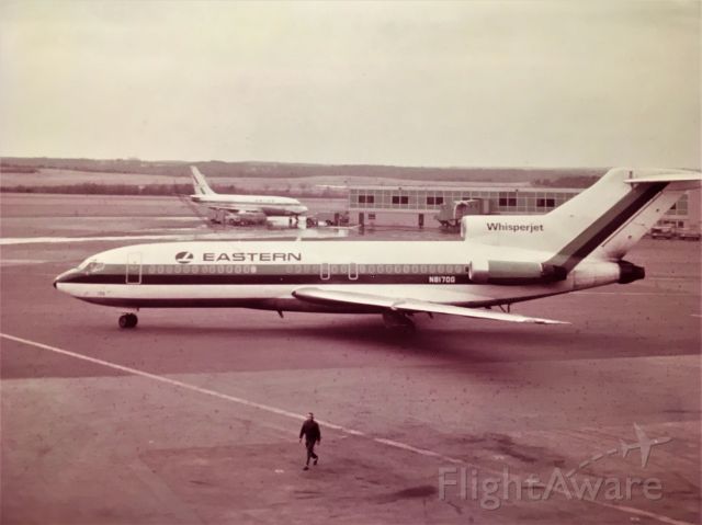 Boeing 727-100 (N8170G) - Taken from the observation deck at Baltimore Friendship Airport, 1970