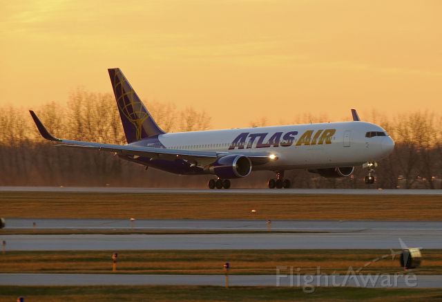 BOEING 767-300 (N649GT) - GTI8461 departing CAK after an overnight stay. 