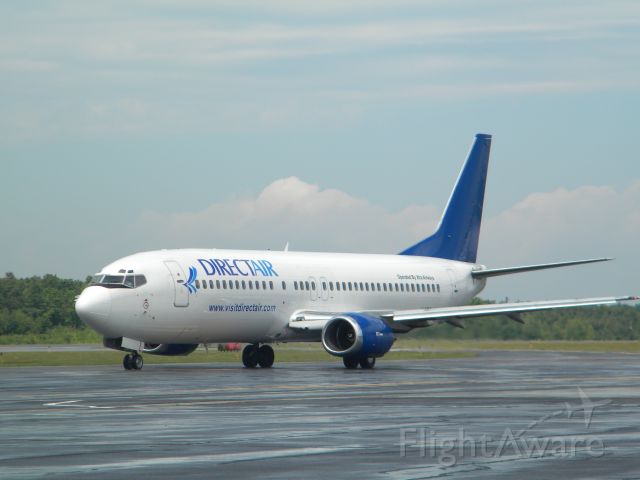 BOEING 737-400 (N279AD) - A shot of this charter ready to depart to Orlando-Sanford from Worcester.