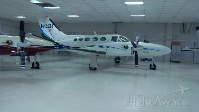 Cessna Conquest 1 (N1227J) - Picture took inside Yingling Aviation Hangar